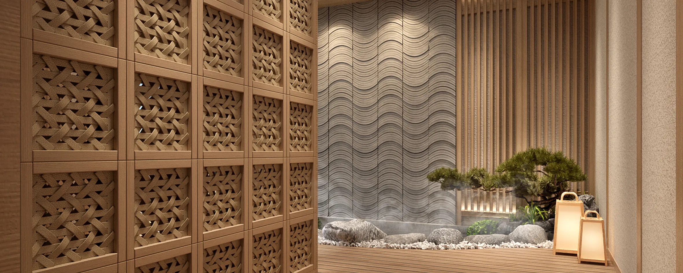 Onsen clubhouse & Yamaki park